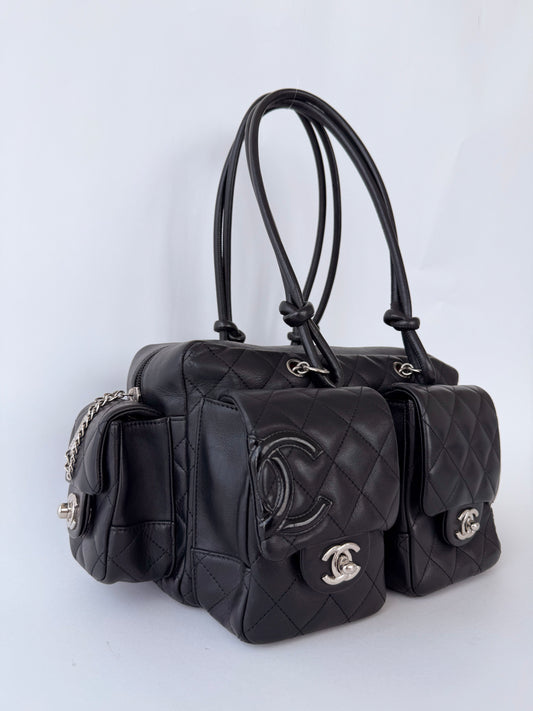 Chanel Small Ligne Cambon Reporter Bag