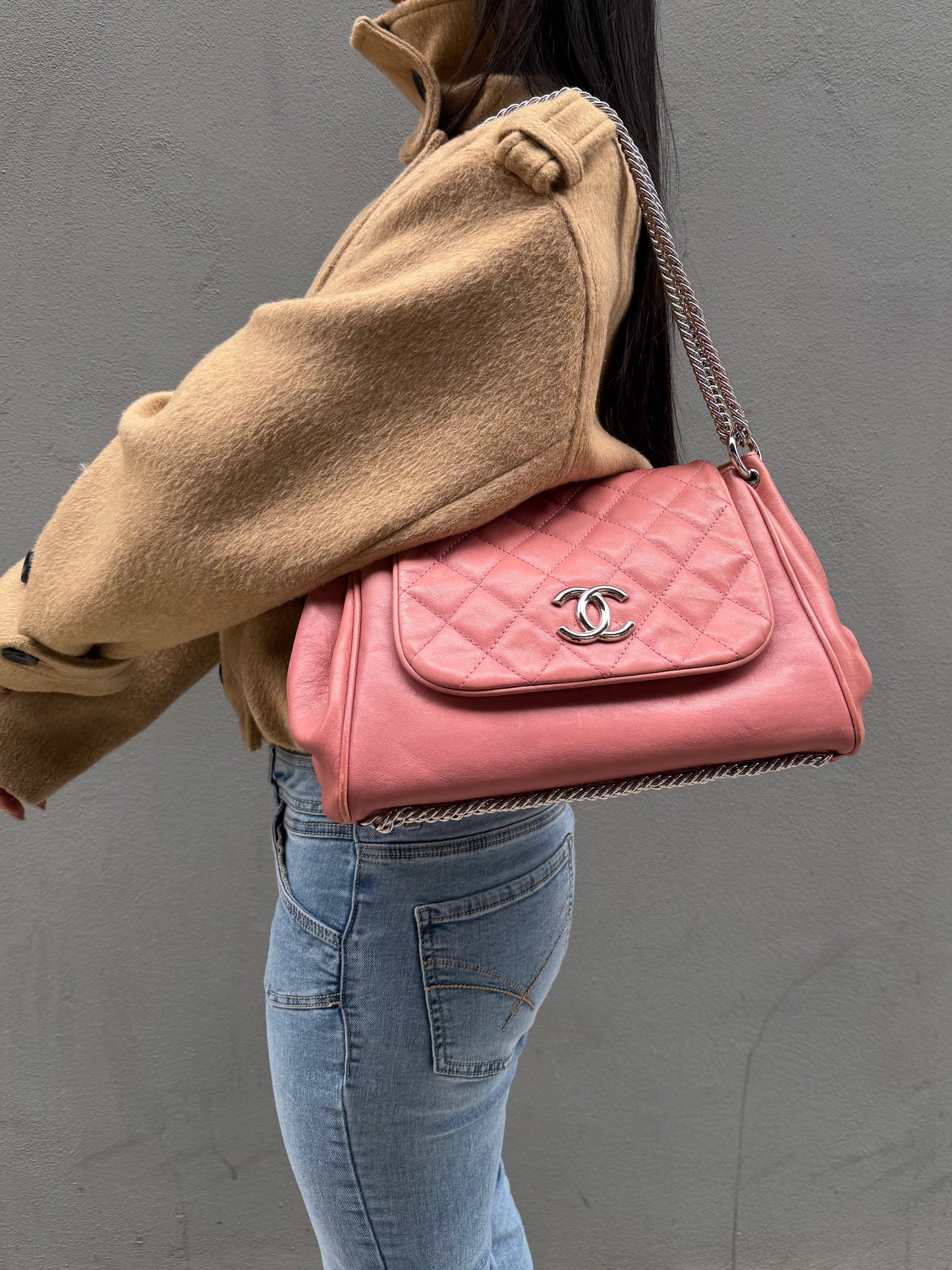 Chanel Bijoux Accordion Chain Flap Bag