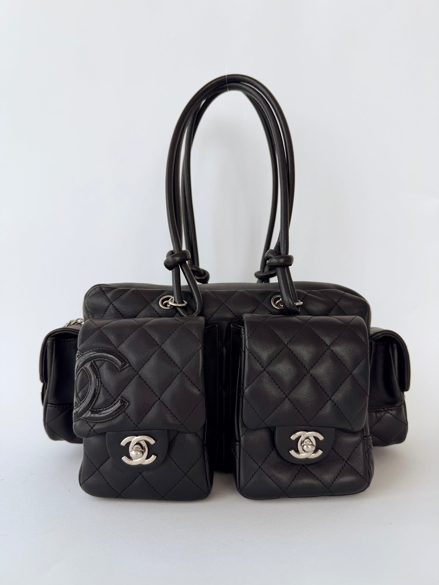 Chanel Small Ligne Cambon Reporter Bag