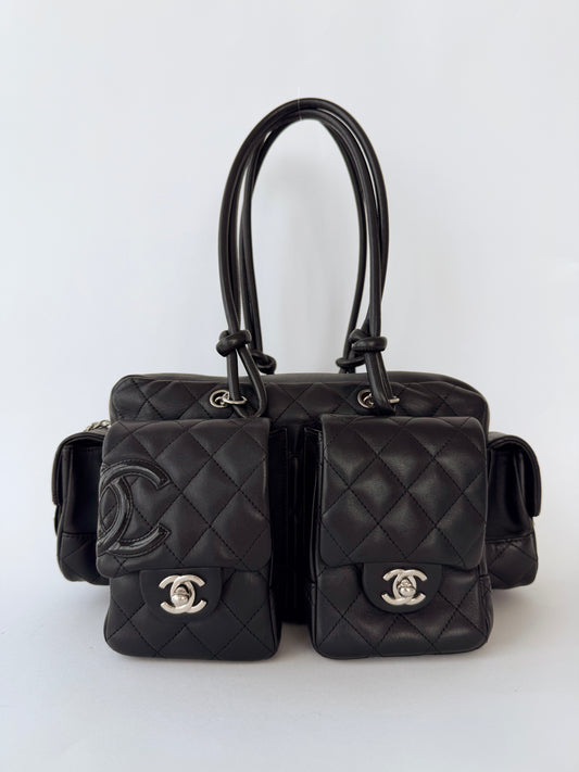Chanel Small Ligne Cambon Reporter Bag