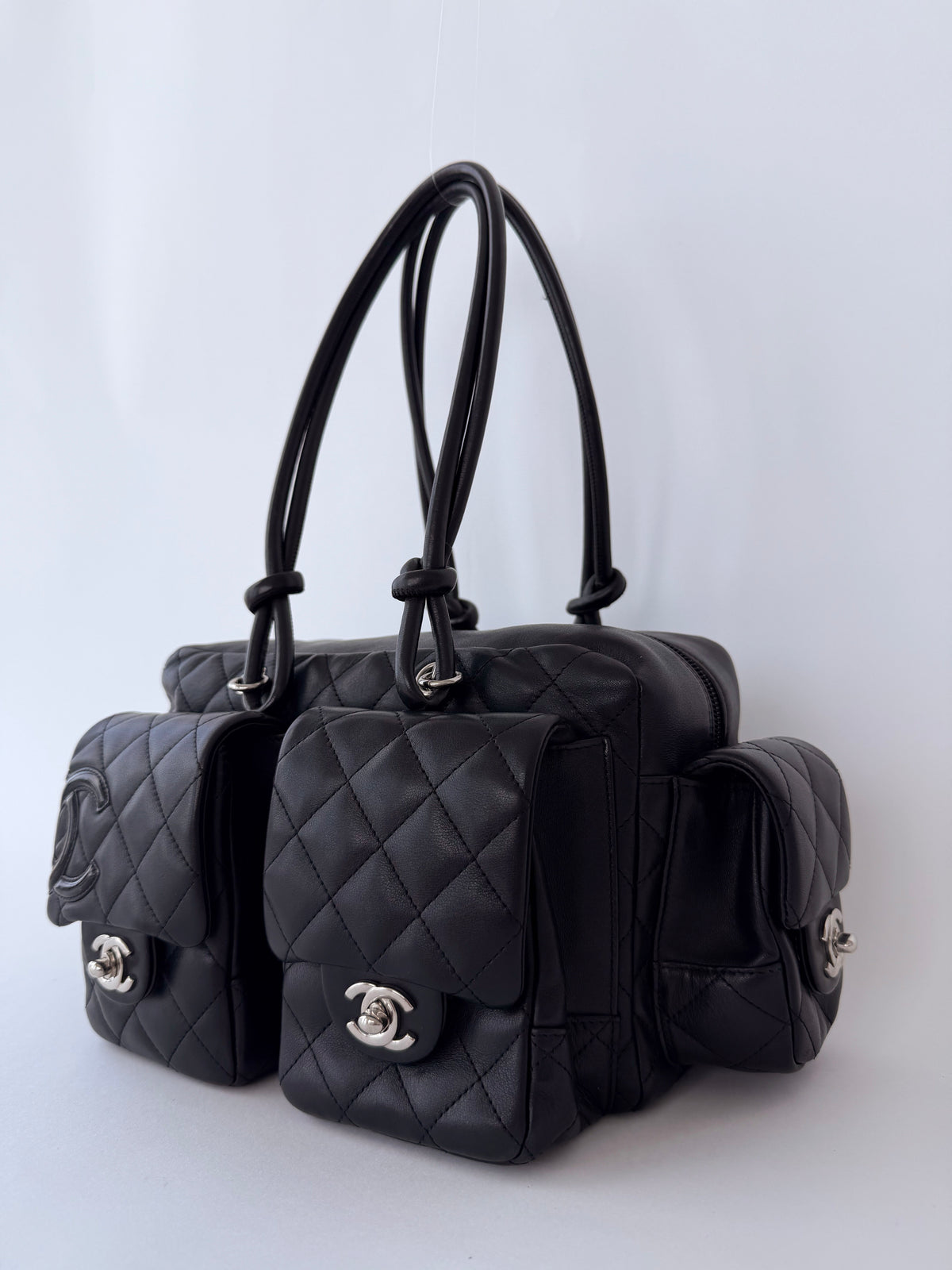 Chanel Small Ligne Cambon Reporter Bag