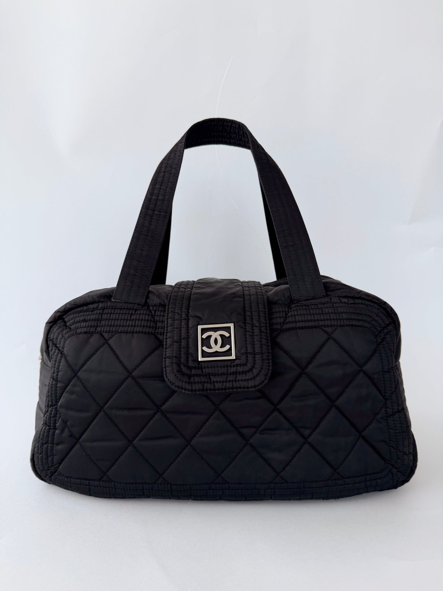 Chanel Nylon Sport Ligne Bowler Bag