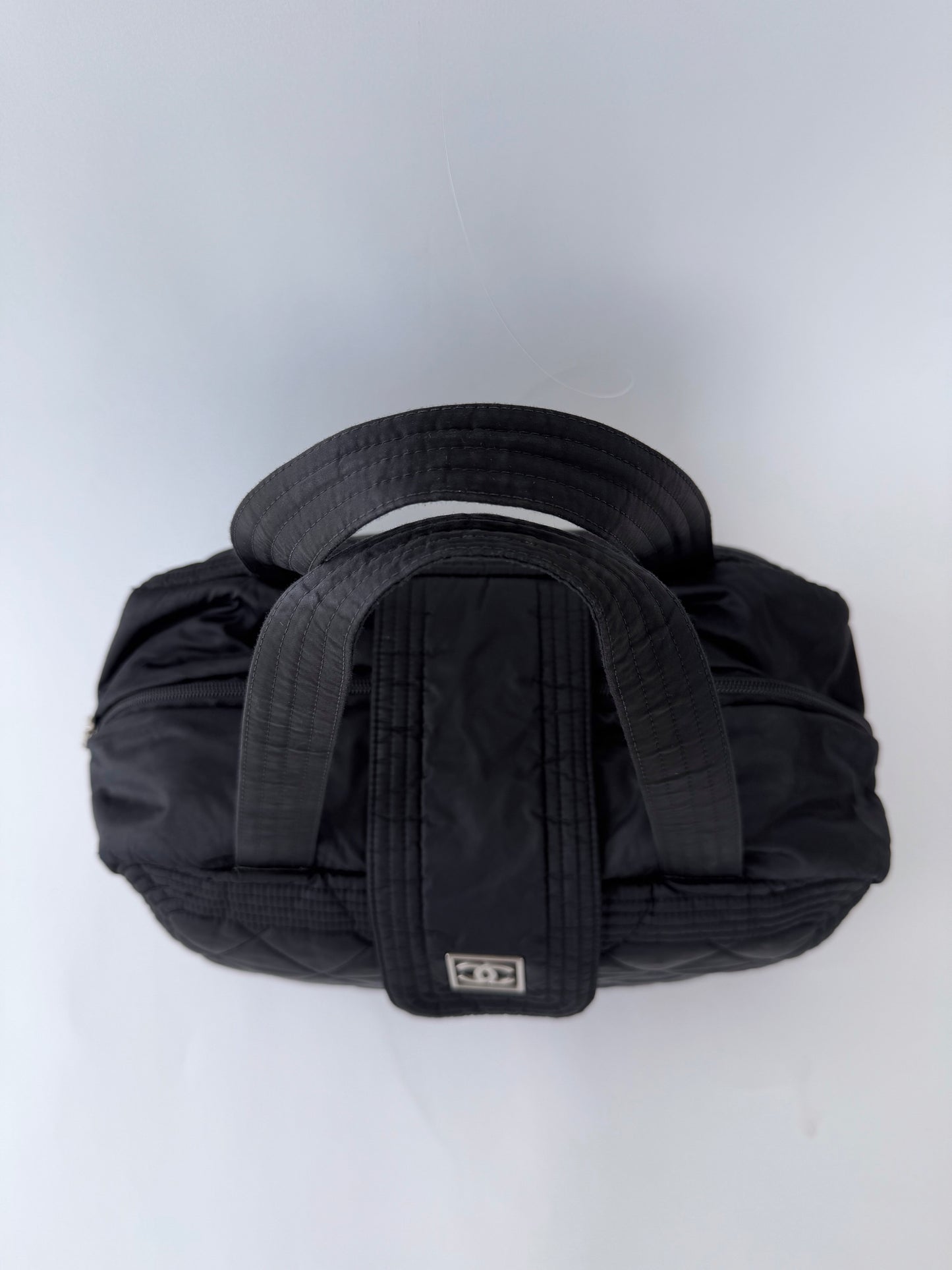 Chanel Nylon Sport Ligne Bowler Bag