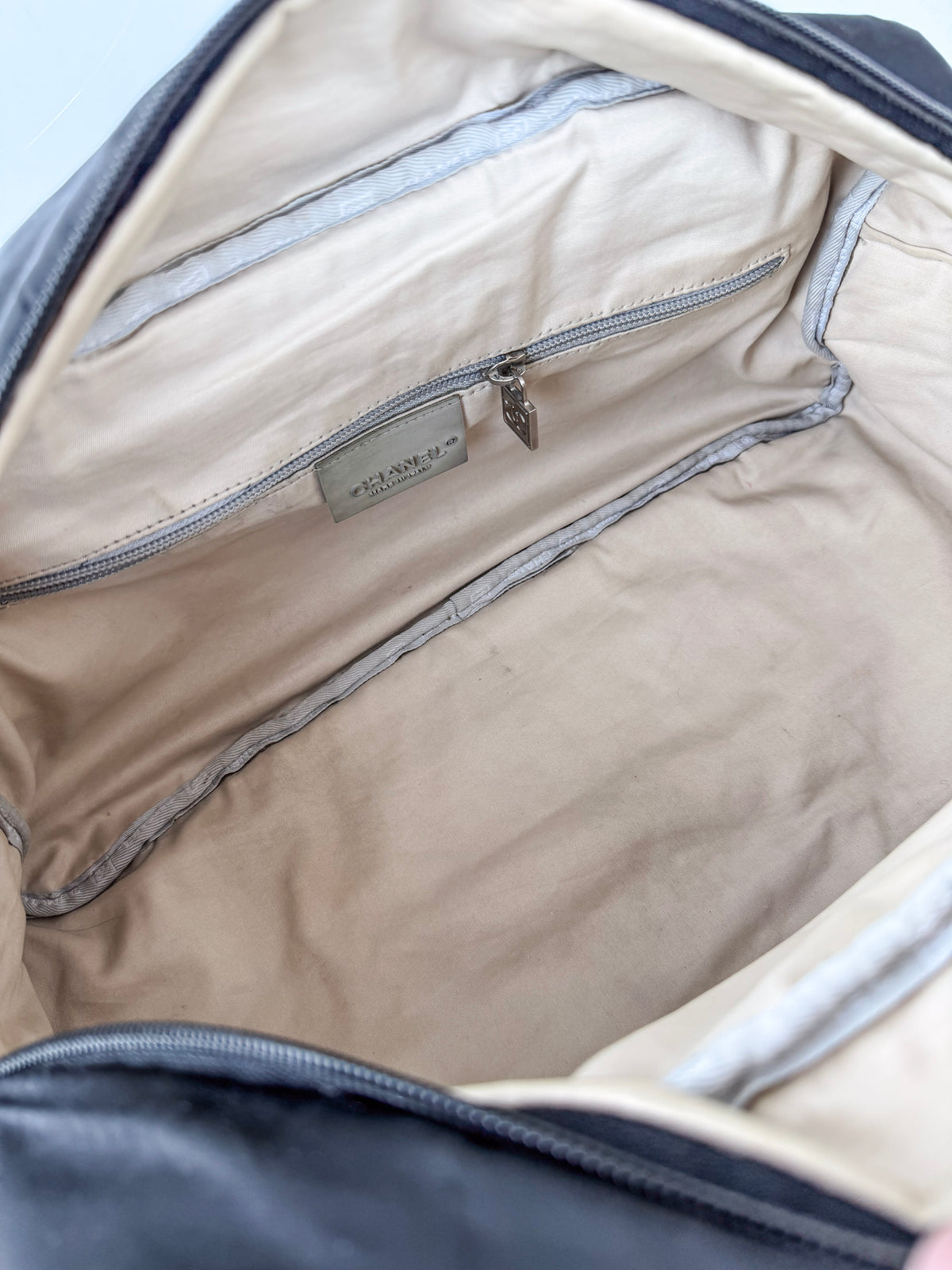 Chanel Nylon Sport Ligne Bowler Bag