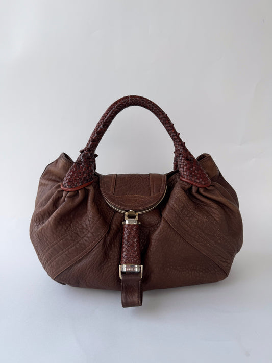 Fendi Brown Large Spy Bag