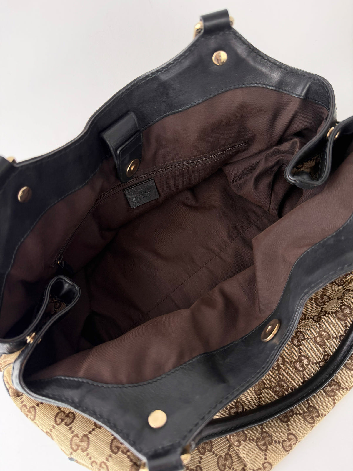 Gucci Monogram Canvas Sukey Bag