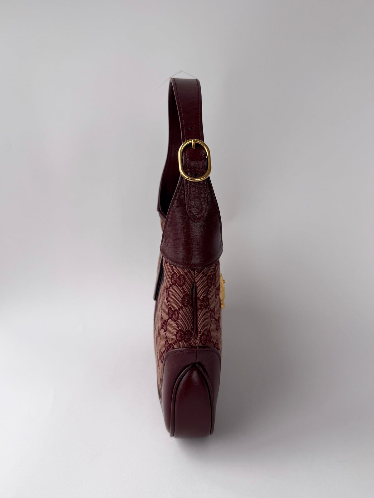 Gucci Jackie GG Supreme Canvas Burgundy